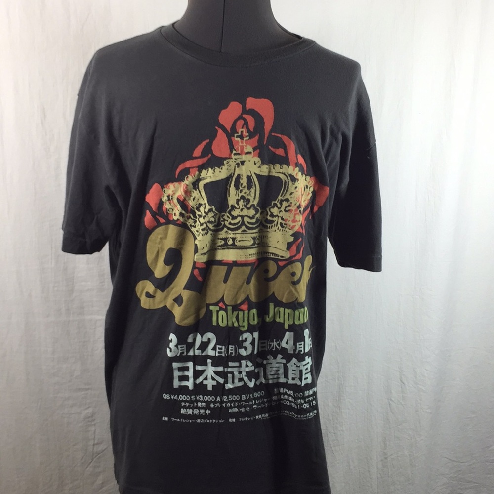 Queen Gray Short Sleeve Tee Shirt Size M